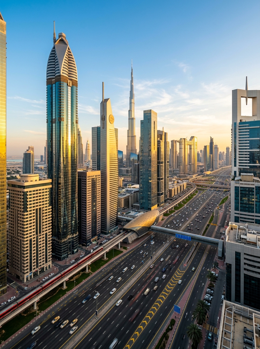 Dubai UAE Architecture Skyline